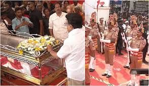 72 குண்டுகள் முழங்க நல்லகண்ணு உடலுக்கு தமிழக அரசு மரியாதை!