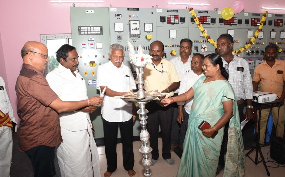 பெரம்பலூரில் 47 ஆயிரம் மதிப்பில் அமைக்கப்பட்டுள்ள புதிய துணை மின் நிலையத்தினையும் காணொளிக்காட்சி வாயிலாக முதலமைச்சர் மு.க.ஸ்டாலின் திறந்தார்