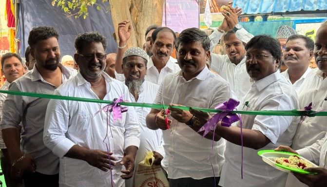 வேப்பந்தட்டை வட்டம், வாலிகண்டபுரம்  ஊராட்சியில் நமது சேவை அறக்கட்டளை அலுவலத்தை கே.என்.அருண் நேரு  எம்.பி. குத்து விளக்கேற்றி திறந்து வைத்தார்.