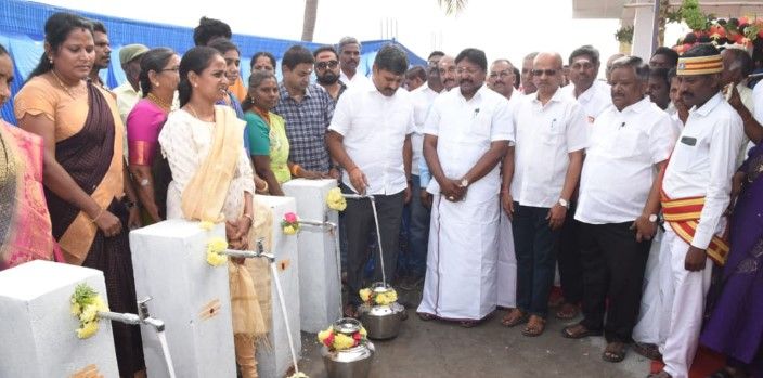 ரூ.1.14 கோடி மதிப்பில் கட்டப்பட்டுள்ள அரும்பாவூர் பேரூராட்சி புதிய அலுவலகத்தினை கே.என்.அருண் நேரு எம்பி. திறந்து வைத்தார்.
