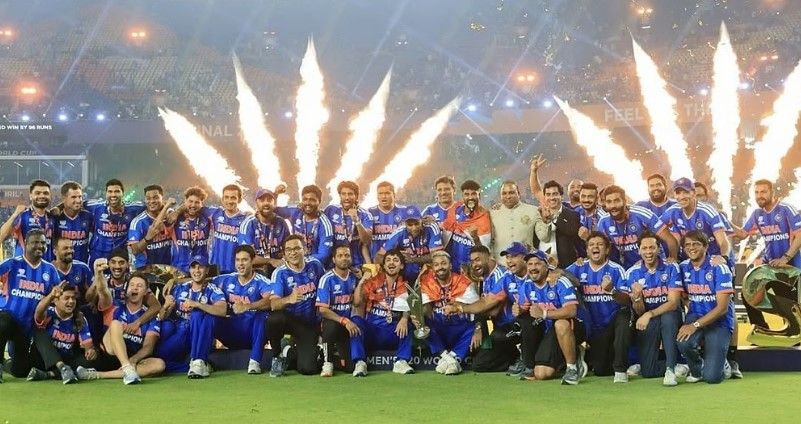 டி-20 உலகக் கோப்பையில் இந்தியா சாம்பியன்: முதல்வர், கட்சித் தலைவர்கள் வாழ்த்து