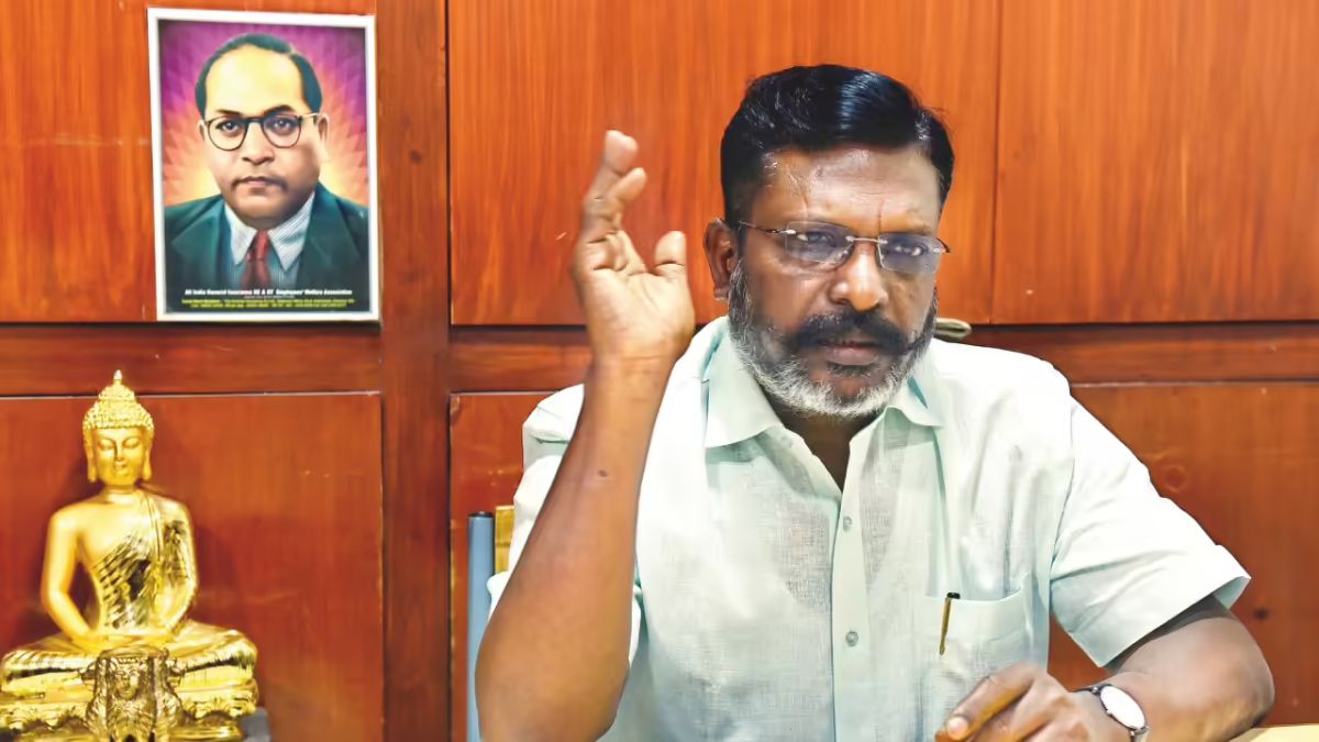 “பாஜக, அதிமுகவின் கருவியாக செயல்படுகிறது தேர்தல் ஆணையம்”-திருமாவளவன்