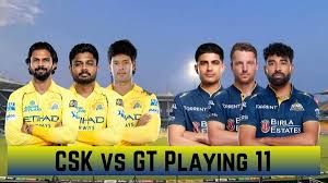 குஜராத் அணிக்கு எதிரான ஐபிஎல் போட்டியில் 158 ரன்கள் குவித்தது சிஎஸ்கே