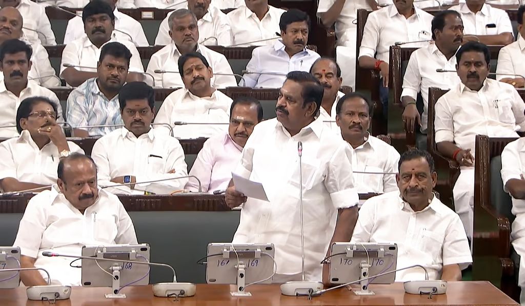 தவெக அரசின் மீதான நம்பிக்கை வாக்கெடுப்பை அதிமுக எதிர்க்கிறது: இபிஎஸ்
