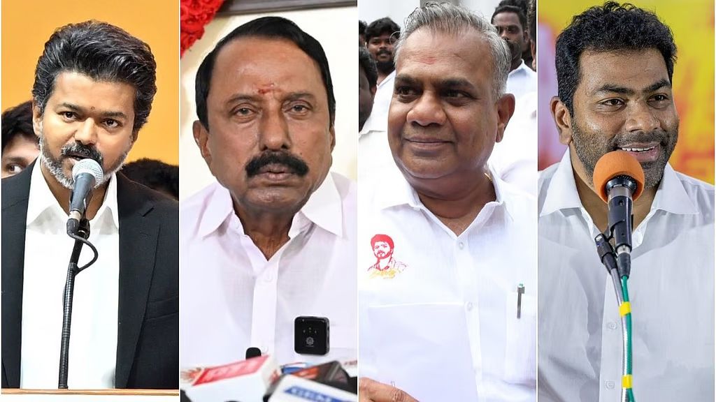 முதல்வர் விஜய், 9 அமைச்சர்களுக்கு துறைகள் ஒதுக்கீடு