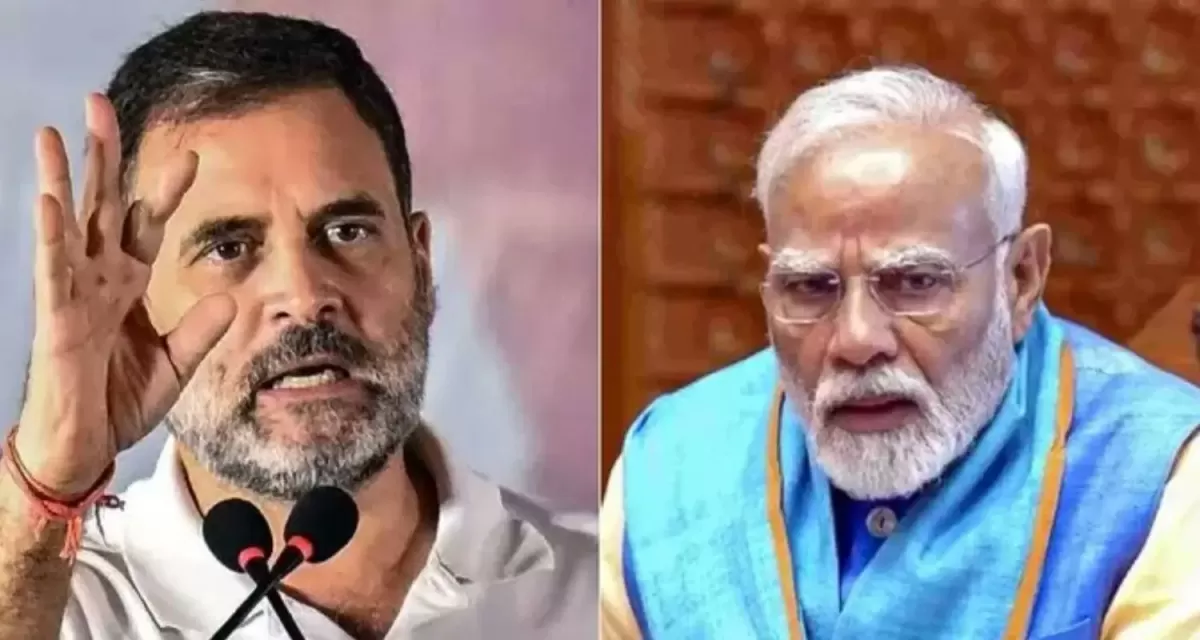“விஸ்வகுருவால் ஒரு தேர்வை கூட ஒழுங்காக நடத்த முடியவில்லை” - மோடியை சாடிய ராகுல்