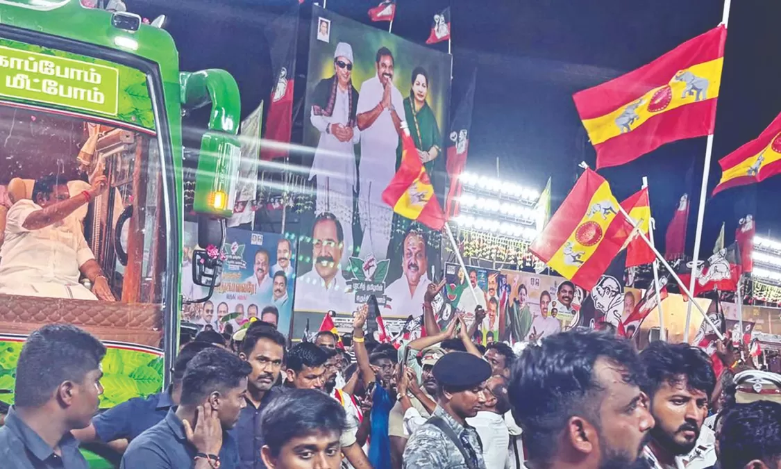 தேர்தலுக்குப் பின் சொந்த தொகுதிக்கு வந்த இபிஎஸ்!