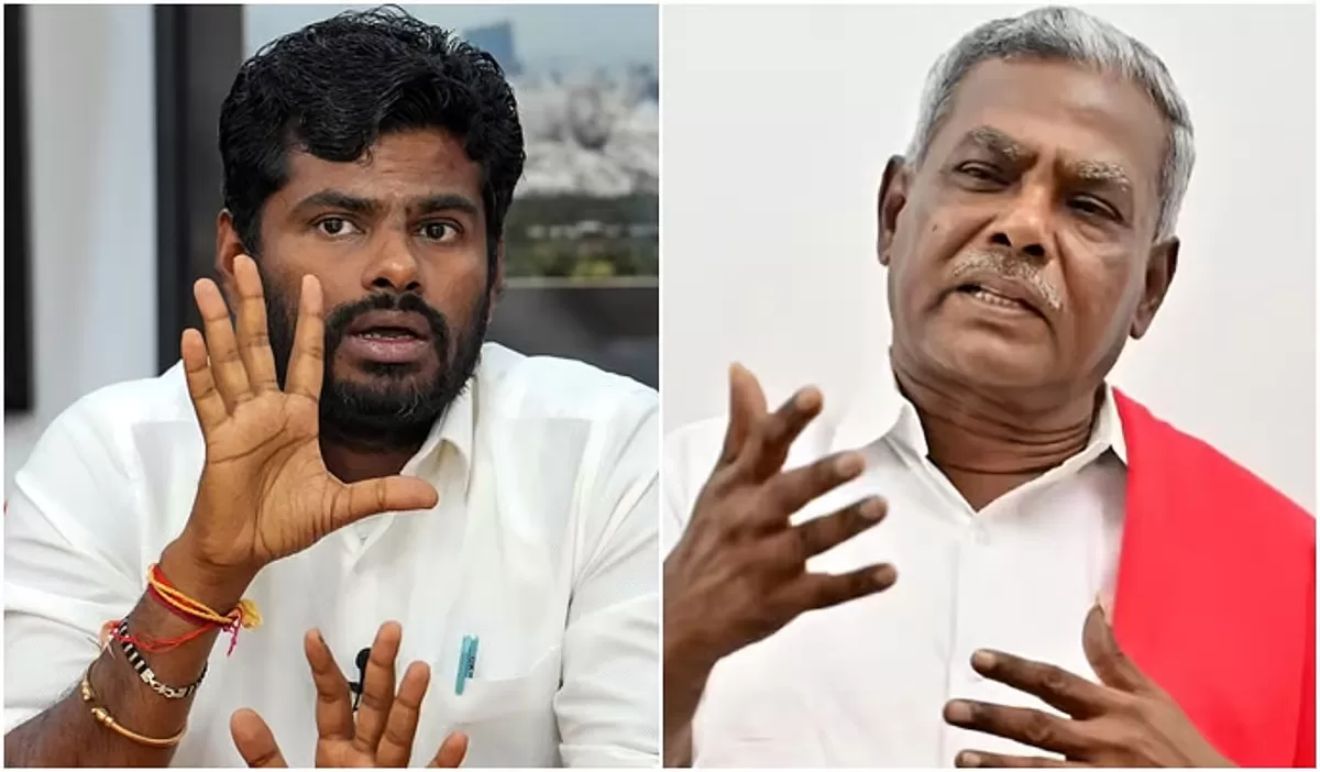 “தமிழகத்தில் பாஜகவின் புதிய உத்தியே அண்ணாமலையின் இயக்கம்” - பெ.சண்முகம் விமர்சனம்