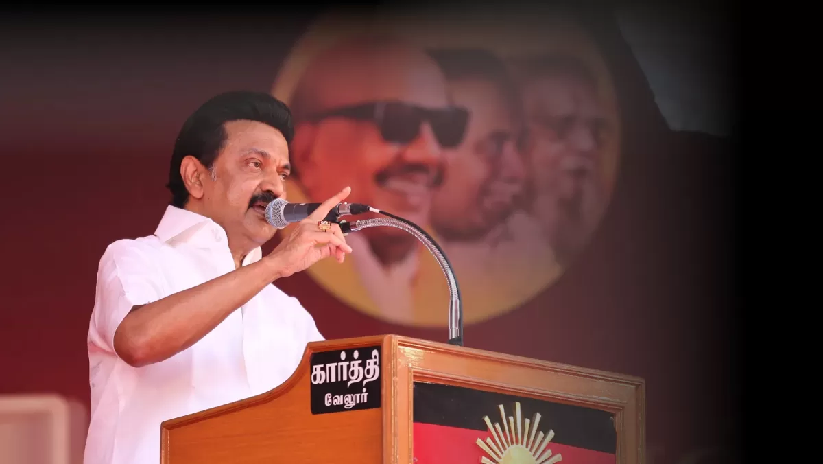 இந்தி திணிப்பை கண்டித்து ஜூன் 23ல் ஆளுநர் மாளிகை எதிரே ஆர்ப்பாட்டம் - திமுக