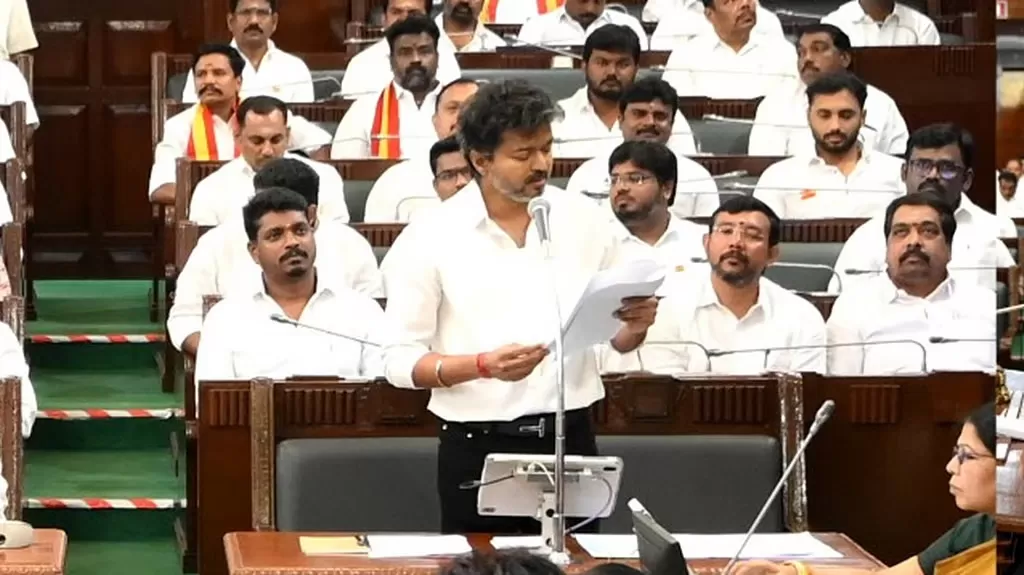 நெல், கரும்புக்கான ஊக்கத்தொகை அதிகரிப்பு: சட்டப்பேரவையில் முதல்வர் விஜய் அறிவிப்பு